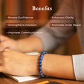 Lapis Lazuli Bracelet benefits: confidence, clarity, intuition, inner peace and communication
